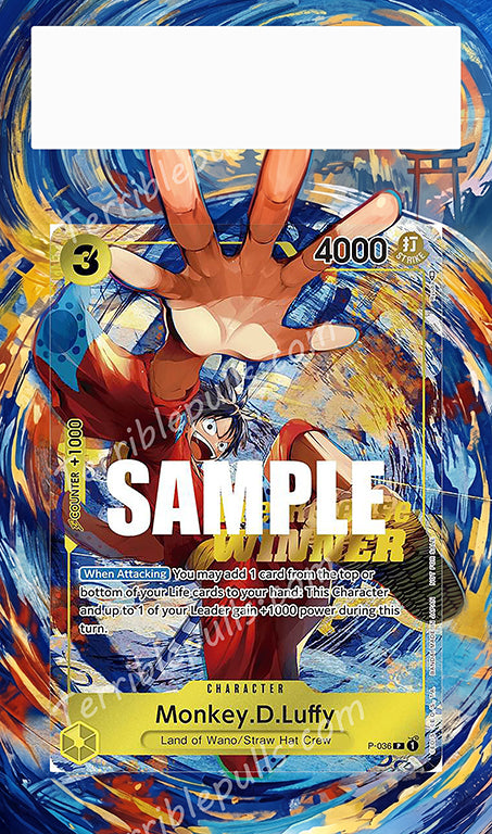 Luffy P036 Pre-Release Winner