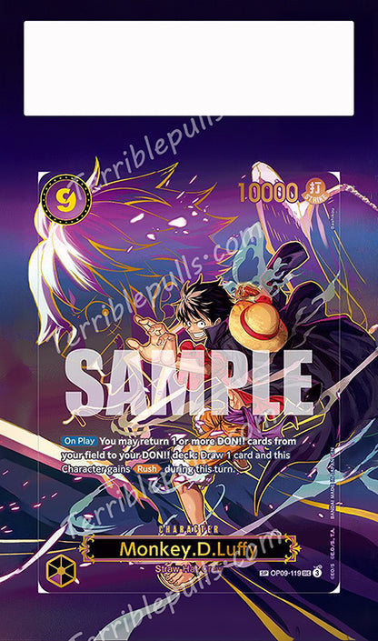 Monkey D. Luffy SP OP13-119 Carrying On His Will Extended Art