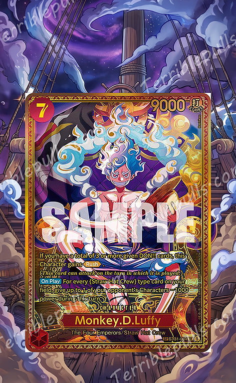 Luffy SP OP17 ST31-004 Extended Art