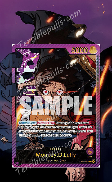 Monkey D. Luffy SP EB02 Extended Art