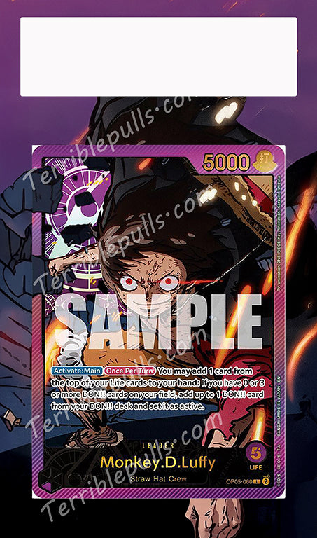 Monkey D. Luffy SP EB02 Extended Art