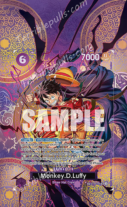 Luffy SP OP15 ST26-005 Extended Art