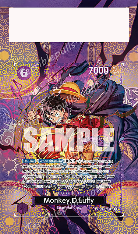 Luffy SP OP15 ST26-005 Extended Art
