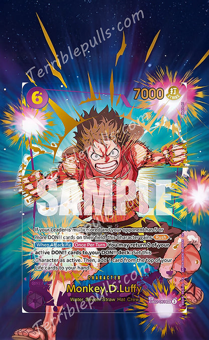 Monkey D. Luffy SP EB02-061 PRB2 Extended Art