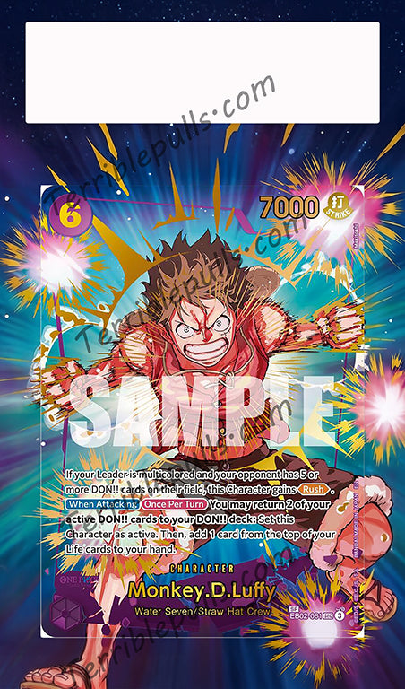 Monkey D. Luffy SP EB02-061 PRB2 Extended Art