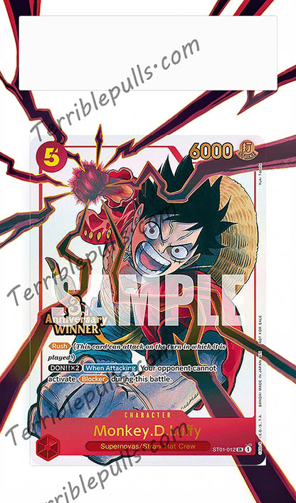 Luffy 3rd Anniversary Tournament ST01-012