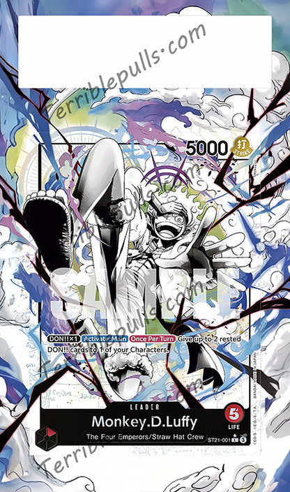 Luffy ST21-001 Promo Extended Art