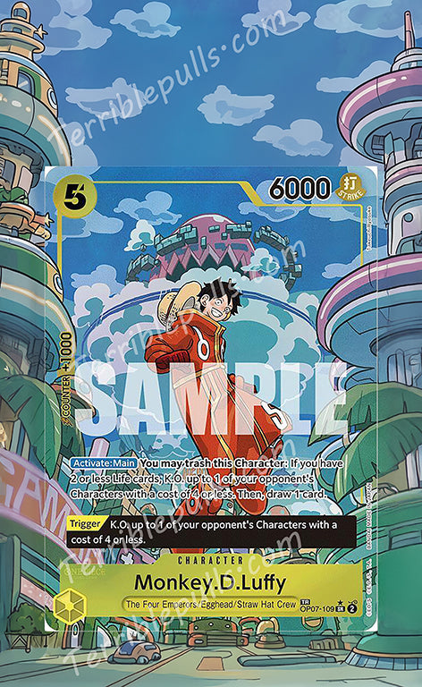 Monkey D. Luffy TR OP08 Extended Art