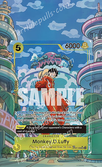 Monkey D. Luffy TR OP08 Extended Art