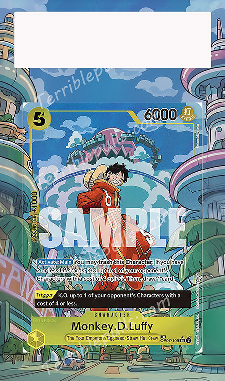 Monkey D. Luffy TR OP08 Extended Art