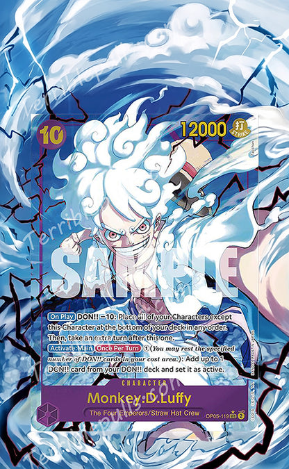 Monkey D. Luffy Alternate Art OP05-119 PRB1 Extended Art