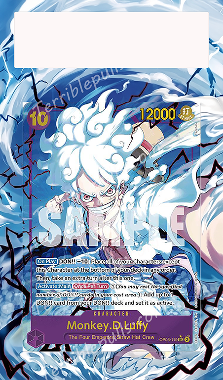 Monkey D. Luffy Alternate Art OP05-119 PRB1 Extended Art