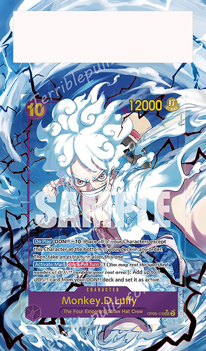 Monkey D. Luffy Alternate Art OP05-119 PRB1 Extended Art