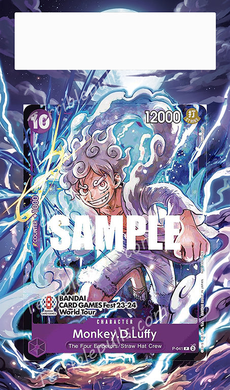 Luffy P-041 Bandai Fest