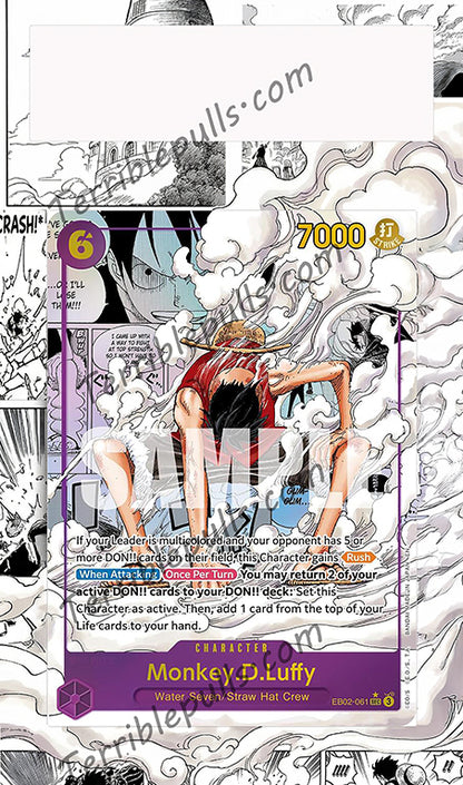 Monkey D. Luffy 061 Manga EB02 Extended Art