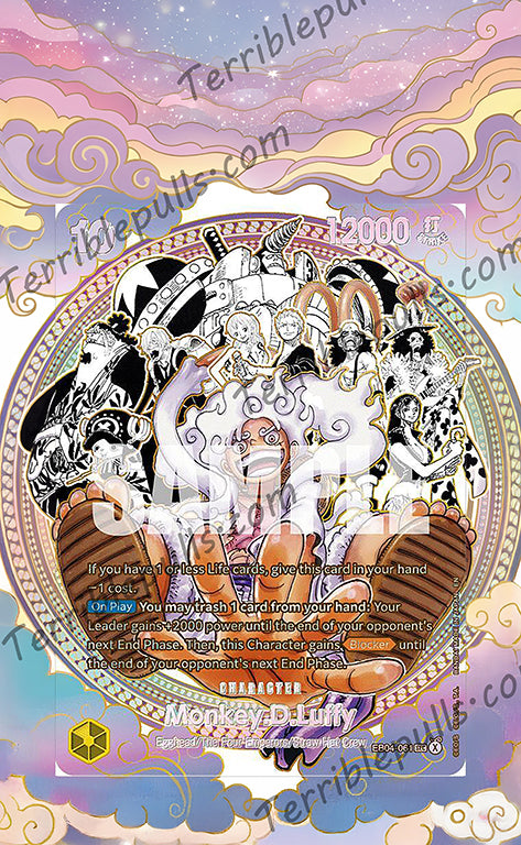 Pirate Crew Luffy OP17 EB04-061 Extended Art