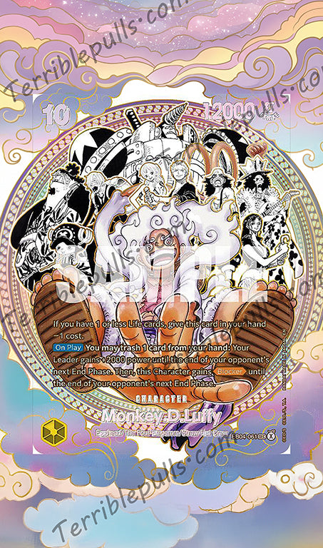Pirate Crew Luffy OP17 EB04-061 Extended Art