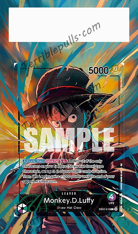 Luffy Playmat Vol. 5 EB02-010 Promo