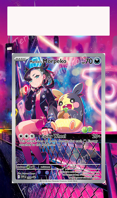 Marnie's Morpeko 206 Destined Rivals Extended Art