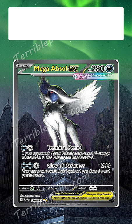 Mega Absol EX 180 Mega Evolution