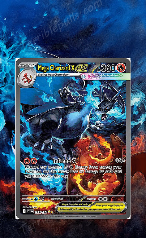 Mega Charizard X EX Phantasmal Flames