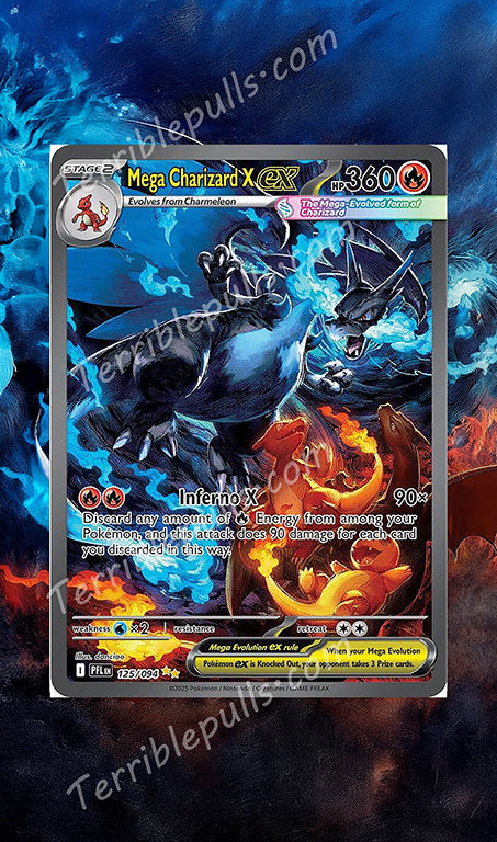 Mega Charizard X EX Phantasmal Flames