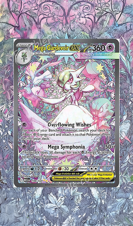 Mega Gardevoir EX 178 Mega Evolution