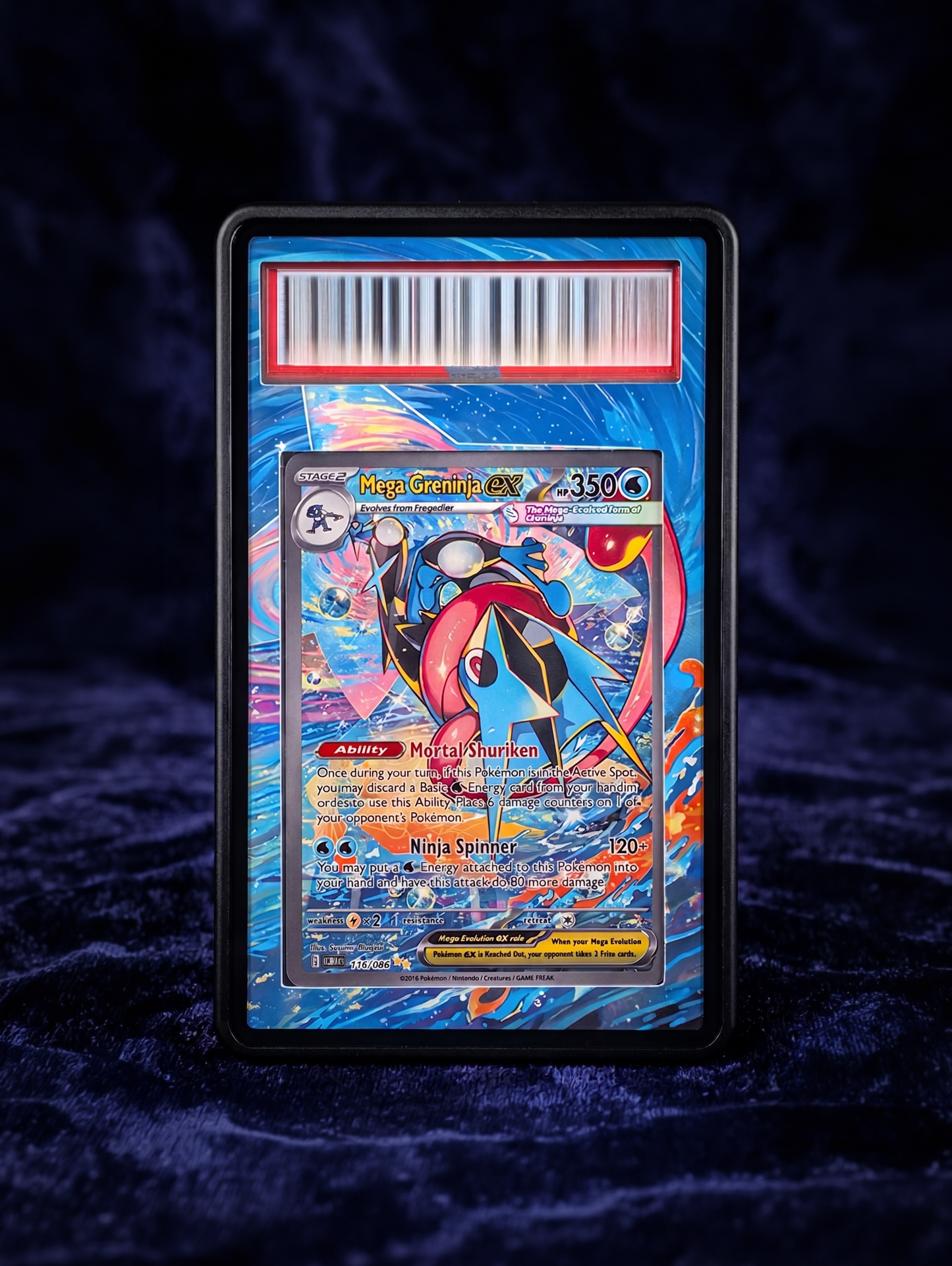Mega Greninja ex 116 Chaos Rising