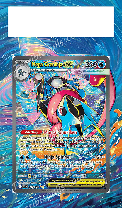 Mega Greninja ex 116 Chaos Rising