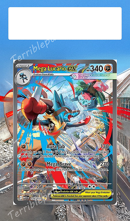 Mega Lucario EX Mega Evolution