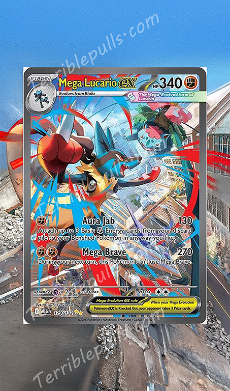 Mega Lucario EX Mega Evolution