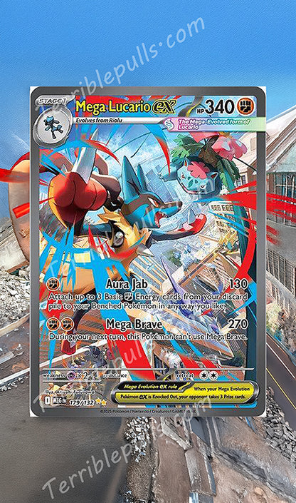 Mega Lucario EX Mega Evolution