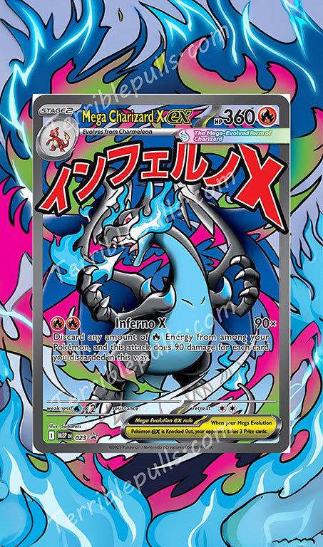 Mega Charizard X EX 023 Promo Extended Art