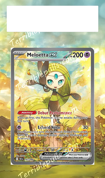 Meloetta EX 167 Extended Art