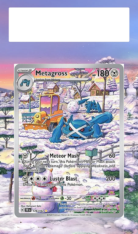 Metagross Temporal Forces Extended Art