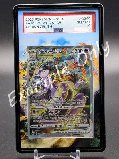 Mewtwo Vstar GG44 Crown Zenith Extended Art