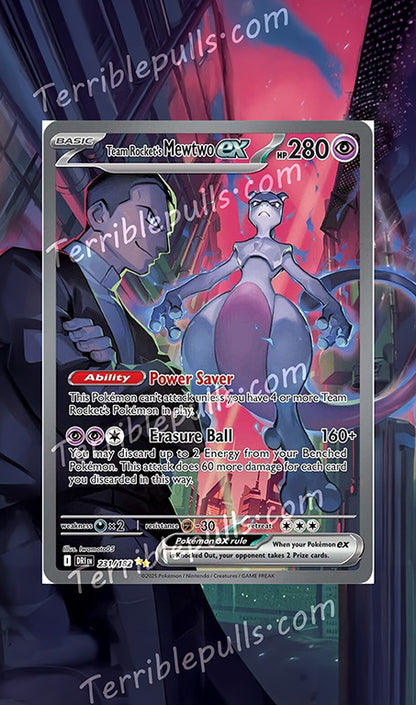 Mewtwo EX Destined Rivals Extended Art