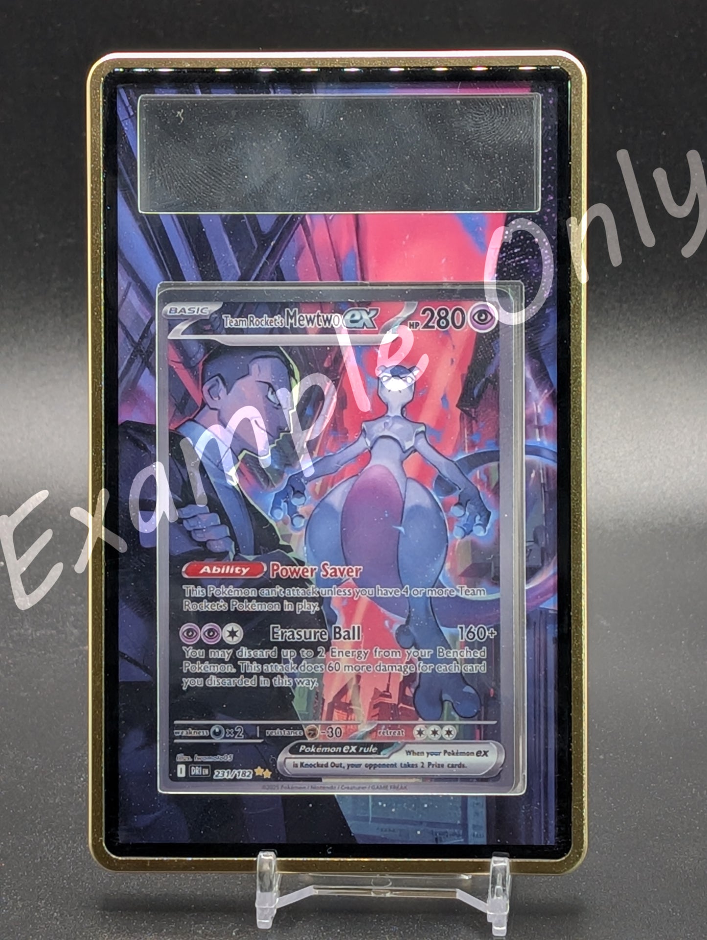 Mewtwo EX Destined Rivals Extended Art