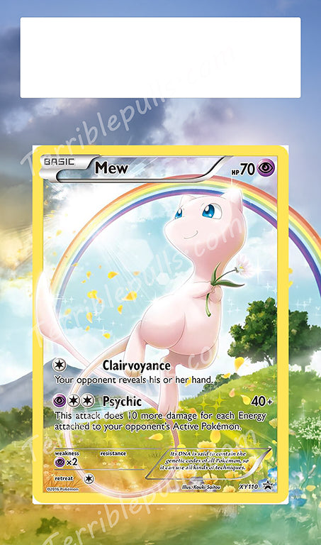 Mew XY110 Promo Extended Art