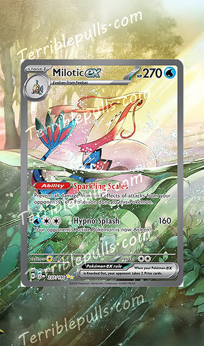Milotic EX Surging Sparks Extended Art