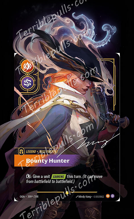 Miss Fortune- Bounty Hunter 309 Riftbound: Origins