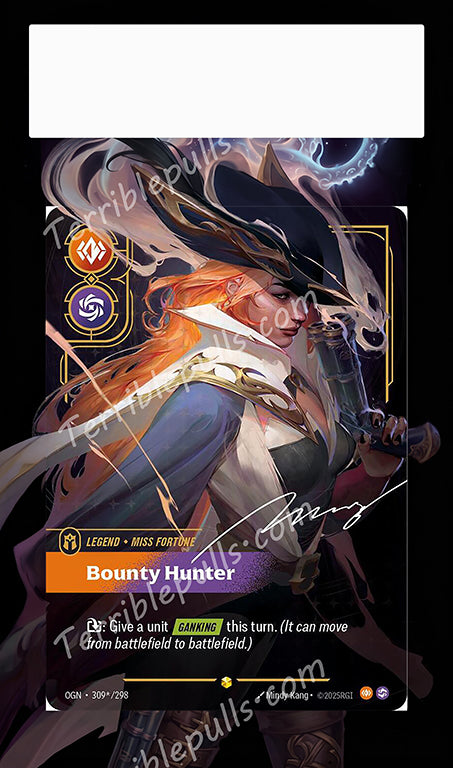 Miss Fortune- Bounty Hunter 309 Riftbound: Origins