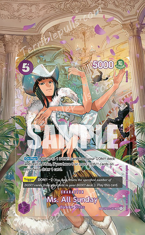 Ms. All Sunday SP OP06-064 Wings of the Captain Extended Art