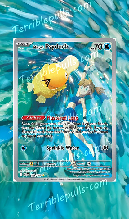 Misty's Psyduck Destined Rivals Extended Art