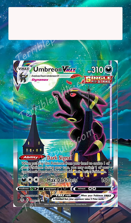 Umbreon VMAX Evolving Skies Extended Art