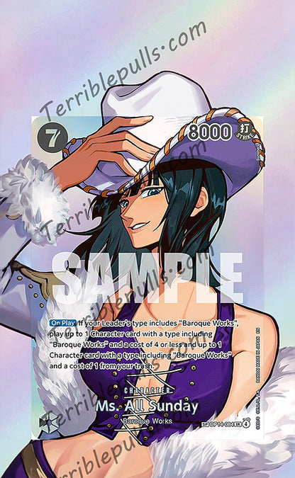 Ms. All Sunday SP OP16 Extended Art