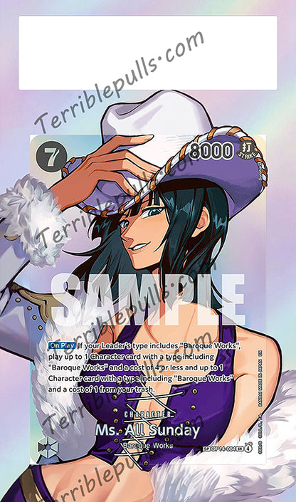 Ms. All Sunday SP OP16 Extended Art