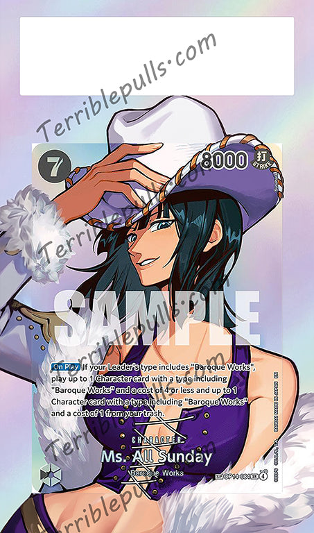 Ms. All Sunday SP OP16 Extended Art