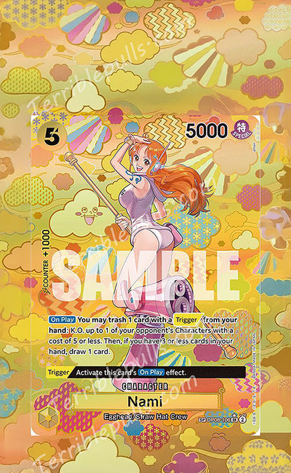 Nami SP OP09 Emperors in the New World Extended Art