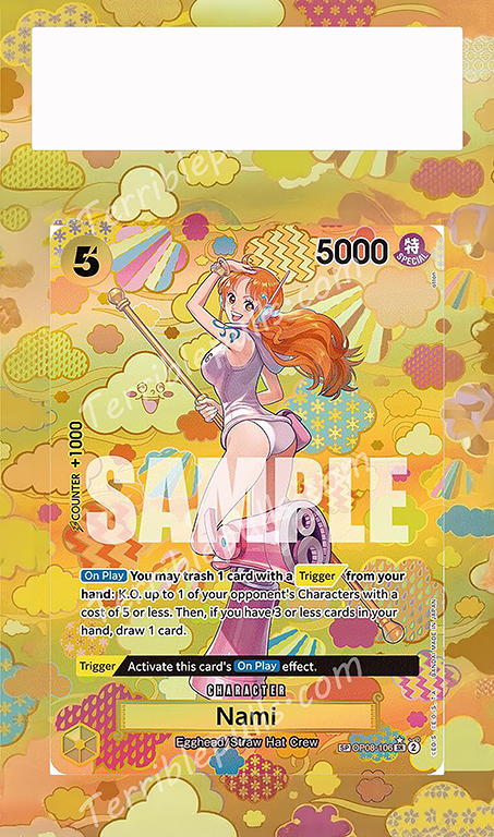 Nami SP OP09 Emperors in the New World Extended Art